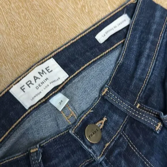 Frame Le Skinny de Jeanne Jeans in Queensway - Picture 3 of 6